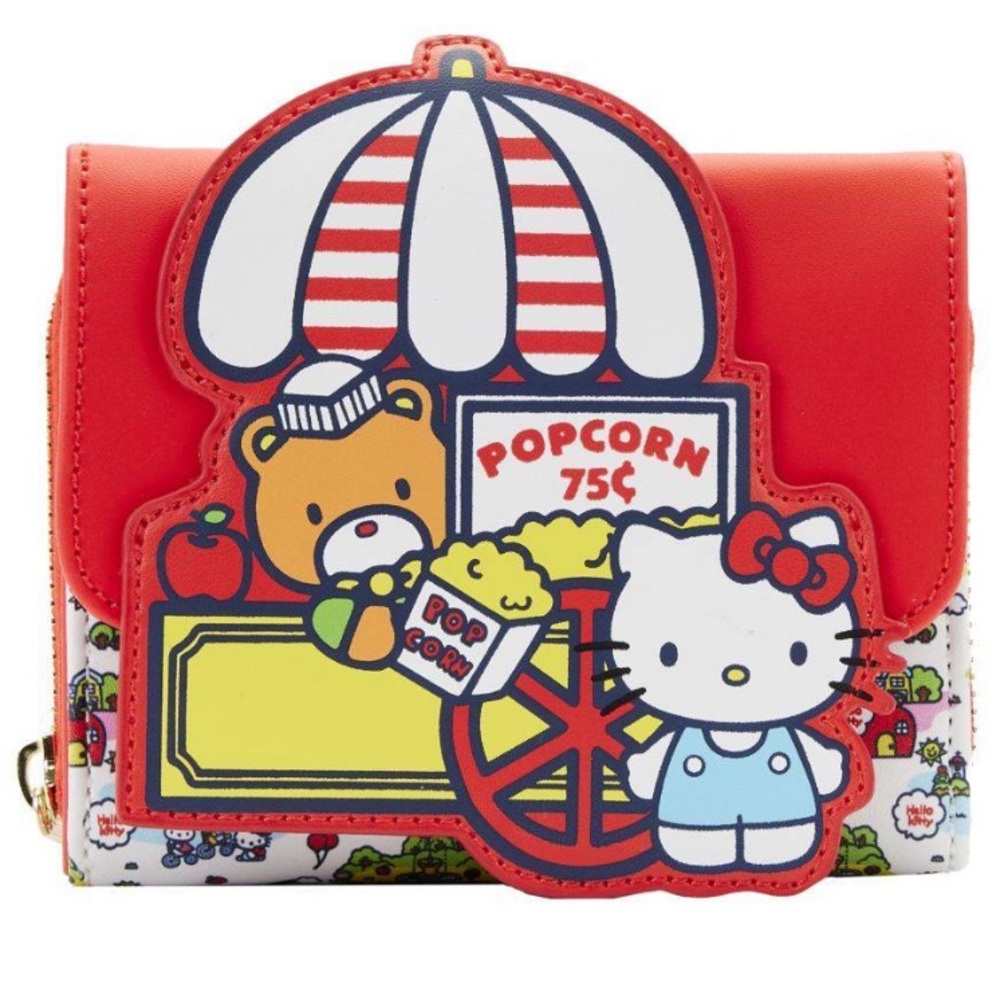 Loungefly Sanrio Hello Kitty and Friends Carnival Flap Wallet